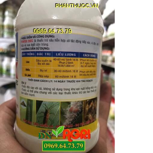 FENTOX 25EC – Đặc Trị Các Loại Sâu Bệnh, Rệp Sáp Và Nhện