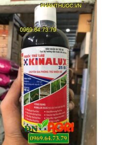 THUỐC TRỪ SÂU KINALUX 25EC- ĐẶC TRỊ NHỆN GIÉ VÀ CÁC LOẠI SÂU HẠI CÂY TRỒNG