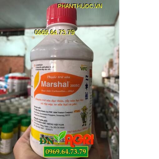 MARSHAL 200SC – Đặc Trị Rầy Nâu, Sâu Đục Thân, Rệp Sáp, Ve Sầu