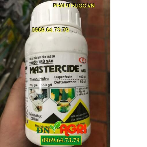 THUỐC TRỪ SÂU MASTERCIDE 45SC- ĐẶC TRỊ RẦY NÂU, RỆP SÁP, BỌ XÍT MUỖI