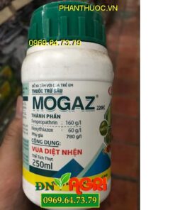 THUỐC TRỪ SÂU MOGAZ 220EC – ĐẶC TRỊ NHỆN ĐỎ, NHỆN GIÉ ẤU TRÙNG TRỨNG HẠI CÂY