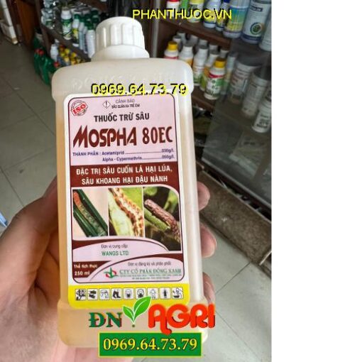 MOSPHA 80EC – Đặc Trị Các Loại Sâu, Sâu Cuốn Lá, Sâu Khoang