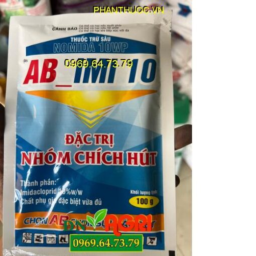 NOMIDA 10WP AB-IMI 10- Đặc Trị Rầy Nâu Hại Lúa, Nhóm Chích Hút