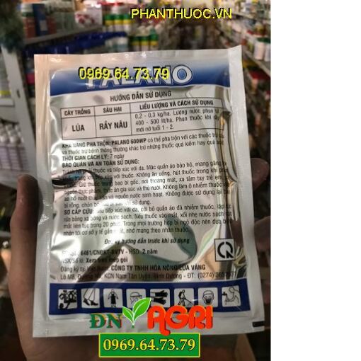 PALANO 600WP – Đặc Trị Rầy Nâu, Rầy Xanh, Lưu Dẫn Mạnh – Hạ Gục Nhanh