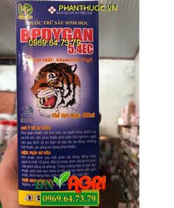 BPDYGAN 5.4EC- Trừ Các Loại Sâu Hại, Sâu Cuốn Lá, Nhện Đỏ