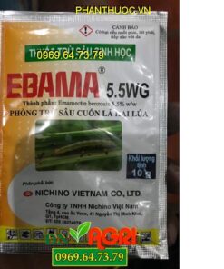 EBAMA 5.5WG – Phòng Trừ Sâu Cuốn Lá Hại Lúa