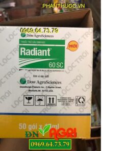 RADIANT 60SC – Đặc Trị Bọ Trĩ – Sâu Xanh Bướm Trắng – Dòi Đục Lá