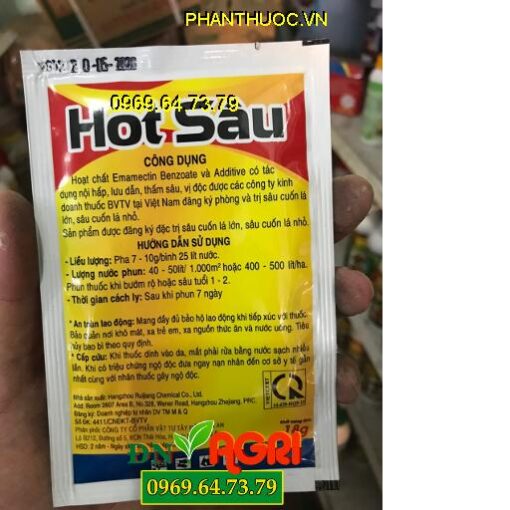 SHERDOBA 55WG – HOT SÂU – Đặc Trị Sâu Cuốn Lá Đã Kháng Thuốc