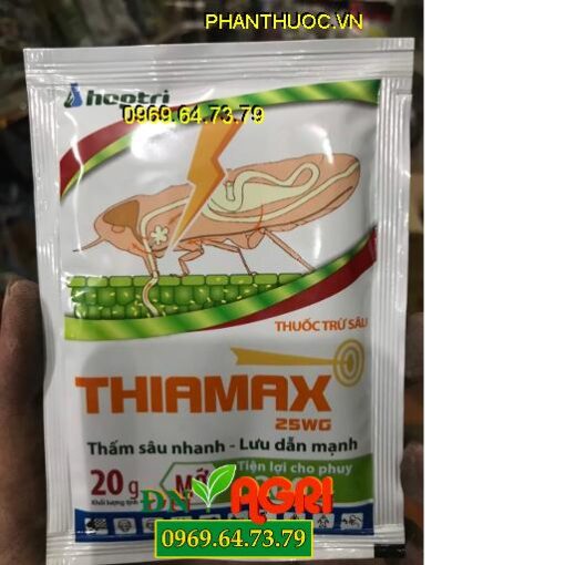 THIAMAX 25WG – THUỐC TRỪ SÂU, RẦY NÂU HẠI LÚA