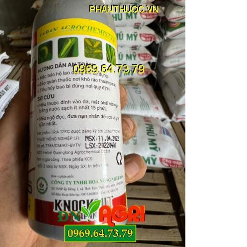 TRIA 12SC KNOCKOUT –Ngừa Tốt, Diệt Hay Sâu Miệng Nhai, Sâu Chích Hút Kháng Thuốc