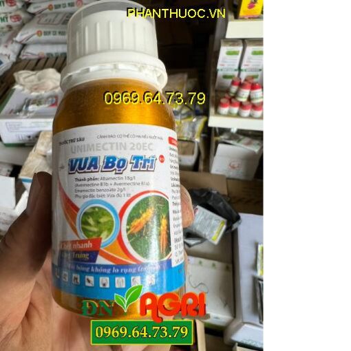 UNIMECTIN 20EC VUA BỌ TRĨ – Đặc Trị Bọ Trĩ Hại Lúa