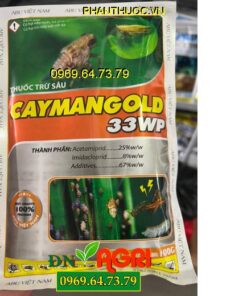 CAYMANGOLD 33WP – Đặc Trị Rầy Nâu Hại Lúa,Sâu Đục Thân, Nhện Đỏ