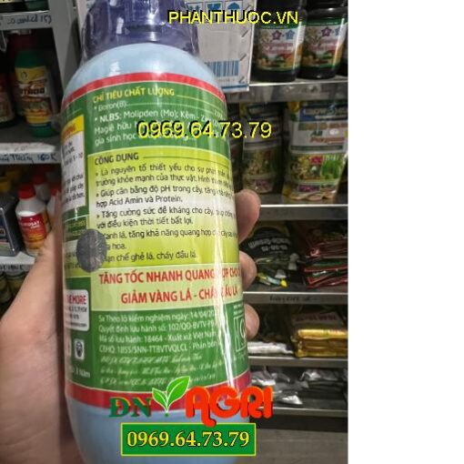 LAKTHAI A43 ZIMA TO KẼM MAGIE – Xanh Lá, Hạn Chế Ghẻ Lá, Cháy Đầu Lá