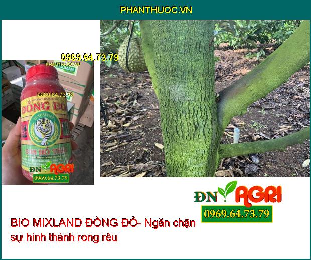 PHÂN BÓN VI LƯỢNG BIO MIXLAND ĐỒNG ĐỎ-Trị Bệnh Nứt Thân, Xì Mũ, Trái Bóng Đẹp, Nặng Ký