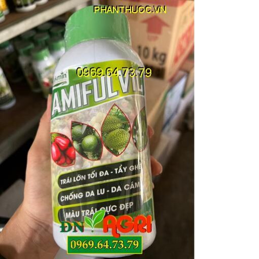 AMIFULVIC – Lớn Trái, Tẩy Ghẻ, Chống Da Lu, Da Cám, Màu Trái Cực Đẹp