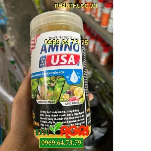 TRACE FERTILIZER AD06 AMINO USA – Hạn Chế Sâu Bệnh, Đậu Trái Nhiều, Giúp Trái To, Bóng Trái