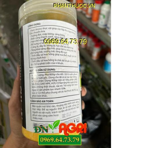 TRACE FERTILIZER AD06 AMINO USA – Hạn Chế Sâu Bệnh, Đậu Trái Nhiều, Giúp Trái To, Bóng Trái