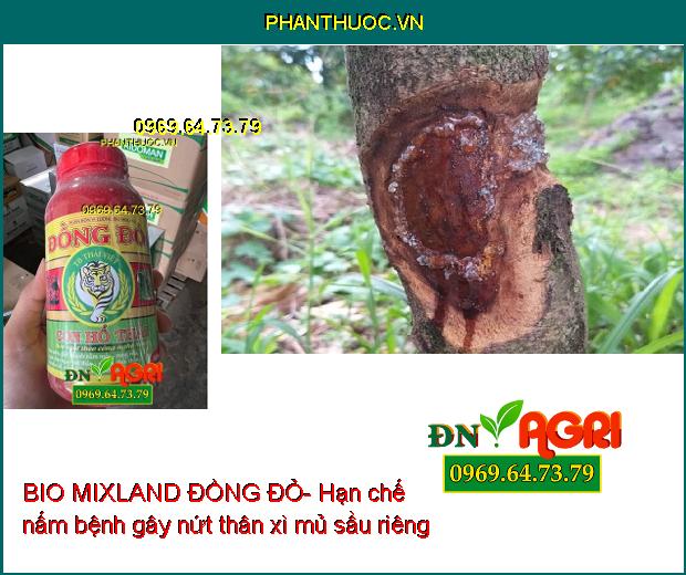 PHÂN BÓN VI LƯỢNG BIO MIXLAND ĐỒNG ĐỎ-Trị Bệnh Nứt Thân, Xì Mũ, Trái Bóng Đẹp, Nặng Ký