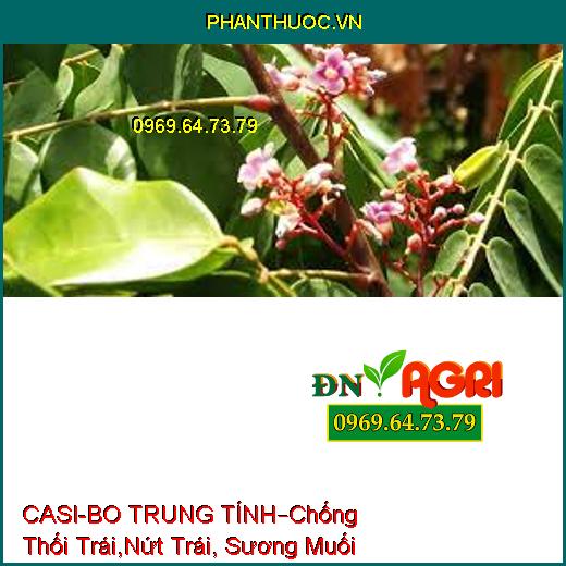 CASI-BO TRUNG TÍNH DẠNG HUYỀN PHÙ –Chống Thối Trái,Nứt Trái, Sương Muối