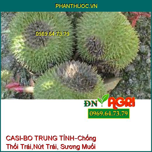 CASI-BO TRUNG TÍNH DẠNG HUYỀN PHÙ –Chống Thối Trái,Nứt Trái, Sương Muối