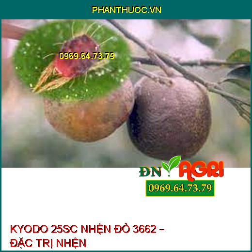 KYODO 25SC NHỆN ĐỎ 3662 – ĐẶC TRỊ NHỆN