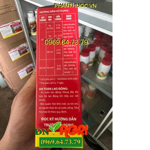 THUỐC TRỪ SÂU SÂU NHỆN ULTRA – Đặc Trị Sâu Xanh, Sâu Vẽ Bùa, Sâu Lông, Sâu Đục Trái, Nhện Đỏ, Rầy Xanh