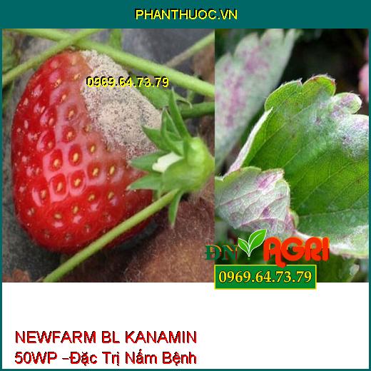 NEWFARM BL KANAMIN 50WP –Đặc Trị Nấm Bệnh Và Vi Khuẩn, Sạch Bệnh Xanh Cây