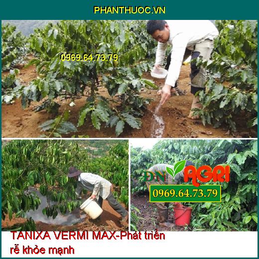 TANIXA VERMI MAX –Kích Rễ Phát Triển, Tiêu Diệt Thán Thư, Rầy, Tái Tạo Đất Sét