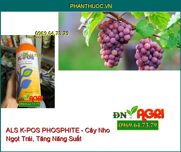 ALS K-POS PHOSPHITE -Vào Gạo Nhanh, Ngọt Trái, Tăng Năng Suất, Diệt Nấm Bệnh