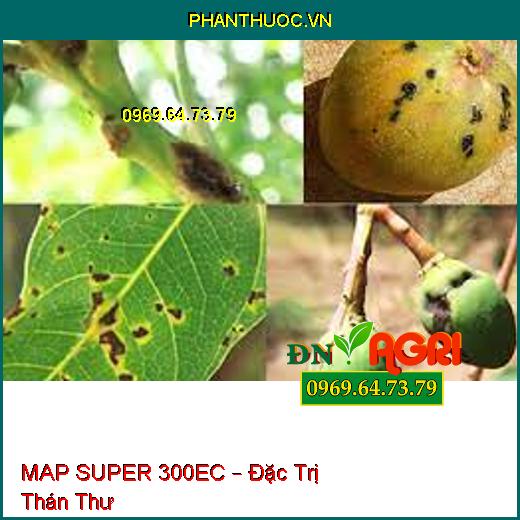 MAP SUPER 300EC –Đặc Trị Lem Lép Hạt, Rỉ Sắt, Thán Thư Cây Trồng