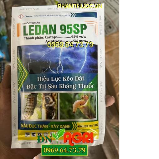 THUỐC TRỪ SÂU LEDAN 95SP – Đặc Trị Sâu Đục Thân Trên Lúa