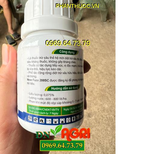 THUỐC TRỪ SÂU NEW FUZE 200SC – Đặc Trị Rệp Sáp Hại Hồ Tiêu, Diệt Trừ Sâu Hữu Hiệu, Diệt Cả Ấu Trùng