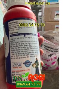 (NPK SINH HỌC GARDEN HT K-HUMATE +TE ĐẠM CÁ ORGANIC SEAWEED AMINO – Nhú Đọt Mạnh, Xanh Lá, Dày Lá)