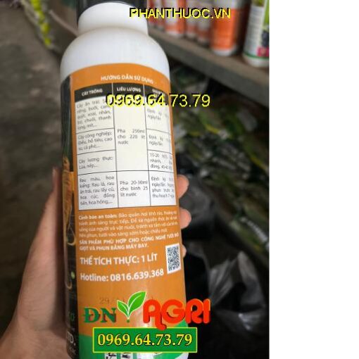 BÓNG TRÁI, CUP 50, ĐẸP TRÁI, PHÂN BÓN HỮU CƠ CUP 50, PHÂN BÓN HỮU CƠ FARM ORGANIC 005 CUP 50 - Rửa Vườn, tẩy nấm