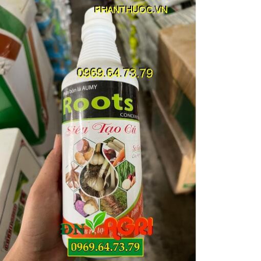 PHÂN BÓN LÁ AUMY ROOTS CONCENTRATE SIÊU TẠO CỦ – Ra Nhiều Rễ, Tạo Nhiều Củ, Đứng Lá, Cứng Cây, To Chắc Củ