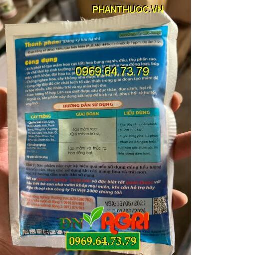 PHÂN BÓN PHOSPHAT L86 – Giúp Tạo Mầm Hoa Cực Tốt, Hoa Bung Mạnh, Đều, Thụ Phấn Cao