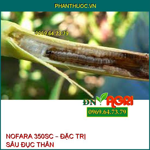 NOFARA 350SC – ĐẶC TRỊ RẦY NÂU HẠI LÚA, BỌ XÍT HÔI, SÂU CUỐN LÁ, SÂU ĐỤC THÂN