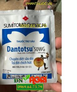 SUMITOMO CHEMICAL THUỐC TRỪ SÂU DANTOTSU 50WG – Đặc Trị Sâu Dòi, Các Loại Côn Trùng Chích Hút