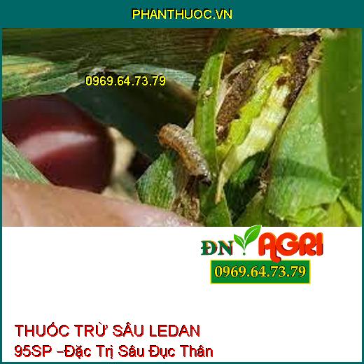 THUỐC TRỪ SÂU LEDAN 95SP –Đặc Trị Sâu Đục Thân Trên Lúa, Sâu Rầy Kháng Thuốc