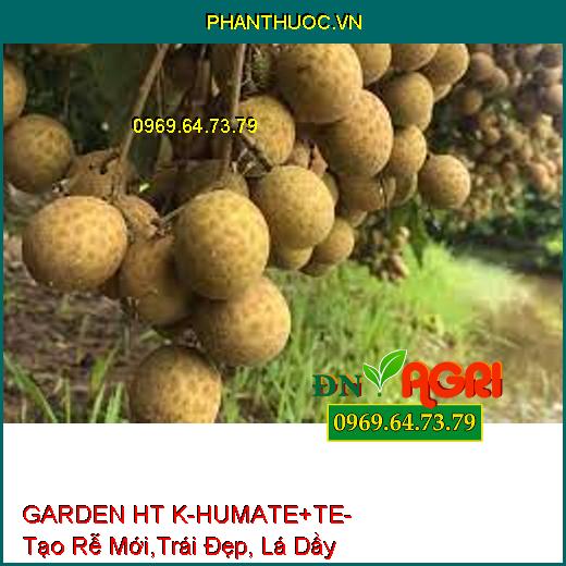 GARDEN HT K-HUMATE +TE-Tái Tạo Rễ Mới, Trái Đẹp , Nặng Ký, Đâm Đọt Mạnh, Lá Dày