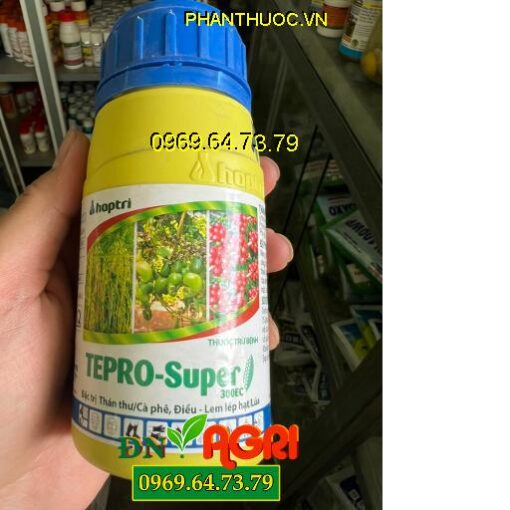 THUỐC TRỪ BỆNH HỢP TRÍ TEPRO SUPER 300EC –Đặc Trị Lem lép hạt, vàng lá, chín sớm