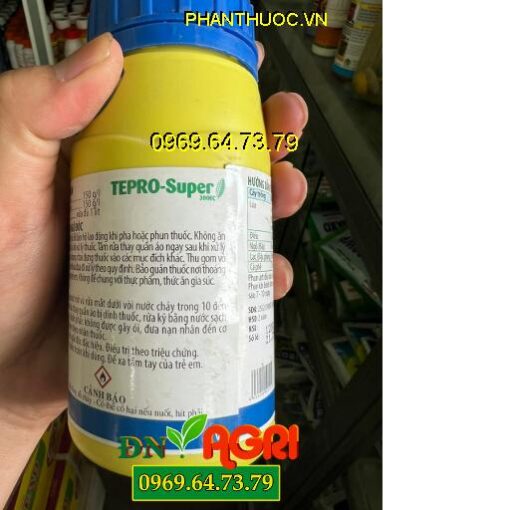 THUỐC TRỪ BỆNH HỢP TRÍ TEPRO SUPER 300EC –Đặc Trị Lem lép hạt, vàng lá, chín sớm