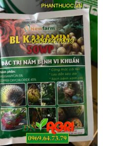 NEWFARM BL KANAMIN 50WP – Đặc Trị Nấm Bệnh Và Vi Khuẩn, Phấn Trắng Trên Khoai Tây, Thán Thư Trên Hoa Hồng