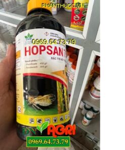 THUỐC TRỪ SÂU HOPSAN 75EC – Đặc Trị Rầy Nâu Hại Lúa, Rầy Xanh, Rầy Lưng Trắng, Sâu Đục Thân, Sâu Cuốn Lá, Sâu Phao