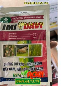 THUỐC TRỪ SÂU IMIPRID 10WP IMI DAVI – Đặc Trị Rầy Nâu Hại Lúa, Chống Lột Xác, Ung Trứng Rầy Cám, Rầy Lớn Chết Sạch