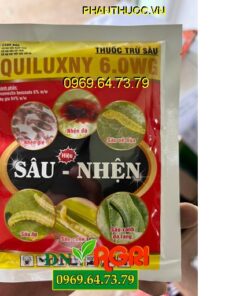 THUỐC TRỪ SÂU QUILUXNY 6.0WG SÂU NHỆN – Đặc Trị Sâu Tơ, Sâu Xanh Da Láng, Sâu Cuốn Lá