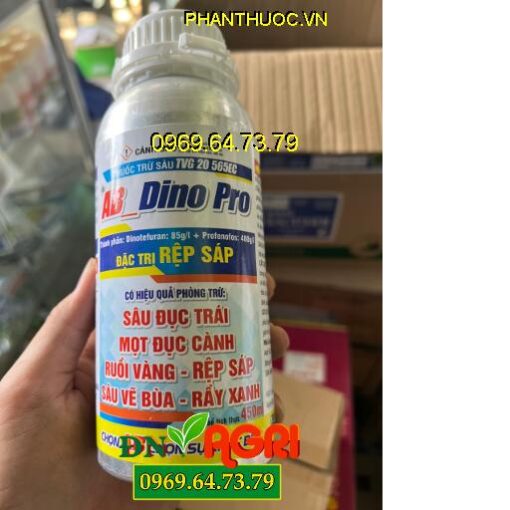 THUỐC TRỪ SÂU TVG 20 565EC AB DINO PRO- Đặc Trị Rệp Sáp, Phòng Trừ Sâu Ruồi Rầy