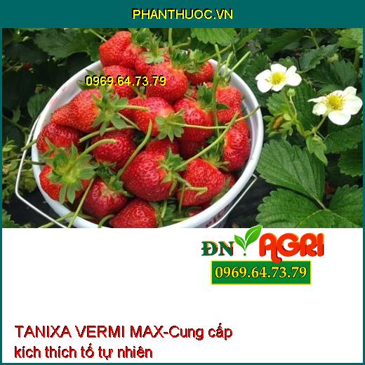 TANIXA VERMI MAX –Kích Rễ Phát Triển, Tiêu Diệt Thán Thư, Rầy, Tái Tạo Đất Sét