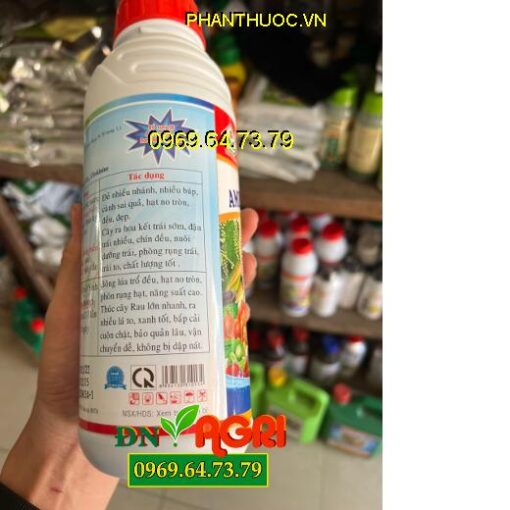 PHÂN BÓN LÁ TỔNG HỢP NPK AMINO RONG BIỂN +TE - Đẻ Nhánh, Nhiều Búp, Cành Sai Quả, Hạt No Tròn