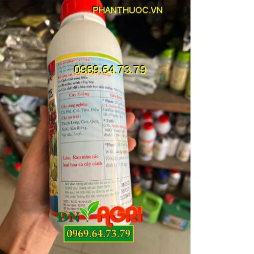 PHÂN BÓN LÁ TỔNG HỢP NPK AMINO RONG BIỂN +TE - Đẻ Nhánh, Nhiều Búp, Cành Sai Quả, Hạt No Tròn